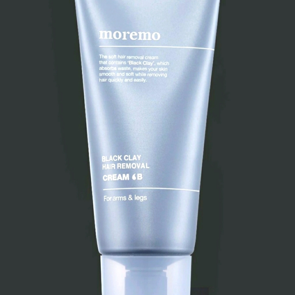 🌴 Moremo Black Clay Body Hair Removal Cream B New In Box SEALED 🌴